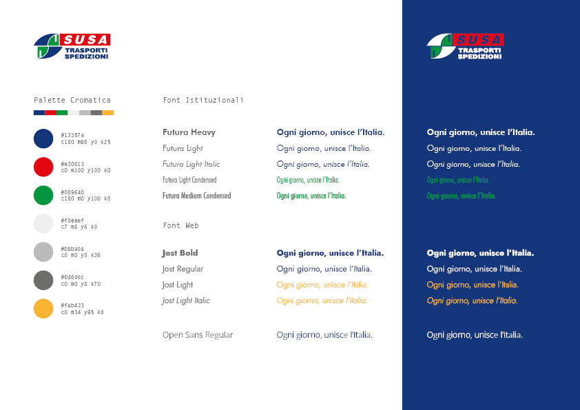 Brand identity, sezione colori