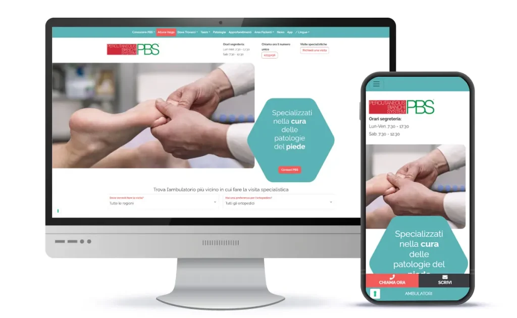 web marketing pbs - nuovo sito web