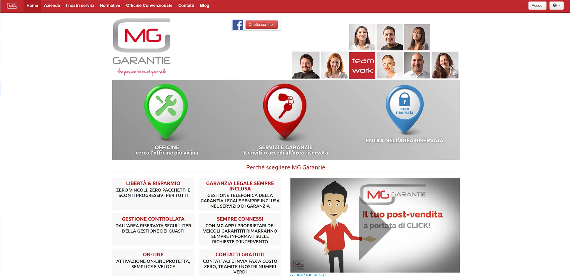 sito web mg