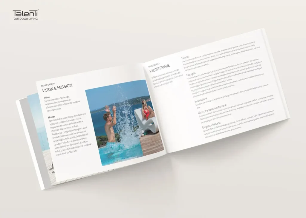 comunica<ione di brand talrnti